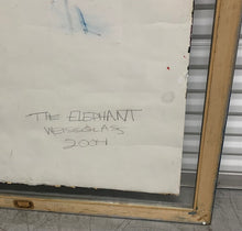 Load image into Gallery viewer, Jeannie Weissglass "The Elephant" 2004 Contemporary Artist